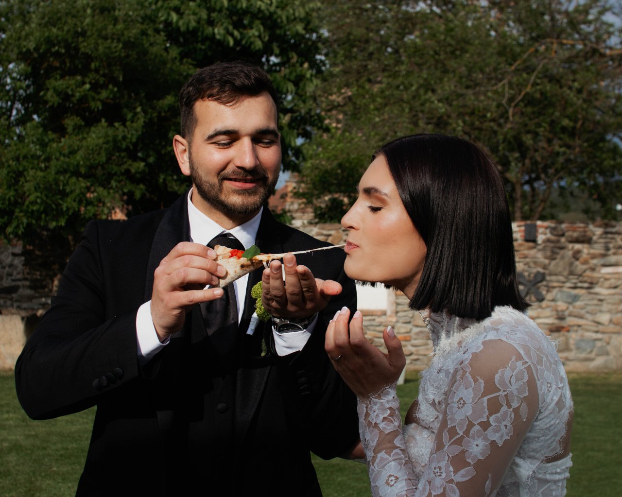 Svatební pizza catering