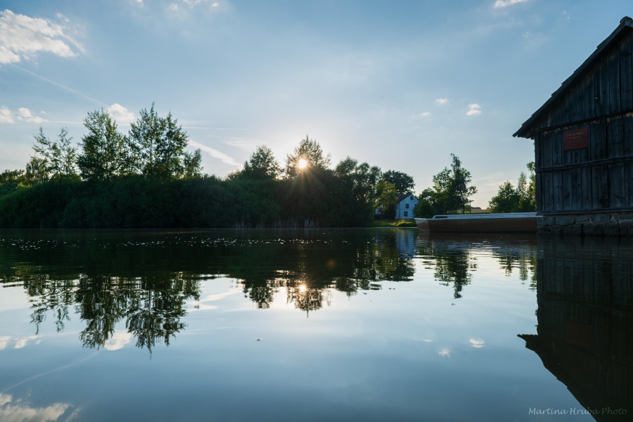 Rybník Pančár, červenec 2025